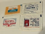 Sugar Packet Lot 1960S Advertising Ephemera Howard Johnson Rapid City Taylors. Fixed Price $7.95.