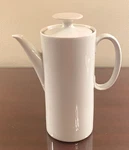 Thomas Germany "medallion White" Porcelain Coffee Pot & Lid - 5 CUP/9" Tall. Fixed Price $59.90.