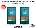 Caribou Decaf Blend Medium Roast Ground Coffee, Arabica 12 Oz New. Fixed Price $17.00.