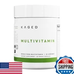 Kaged Multivitamin Capsules Organic Fruits & Veggies Unflavored, Plant-based. Fixed Price $55.28.