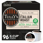 Tully's Coffee Italian Roast, Keurig K-cup Pod, Dark 96 Count. Fixed Price $52.99.