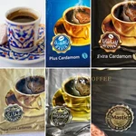 Haseeb Large Turkish Coffee W/cardamom Premium Or Mastic 500G 18OZ Pure Roast. Fixed Price $23.07.