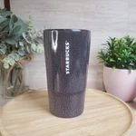 New Starbucks Halloween 2021 Black Purple Crackle Double Wall Ceramic Tumbler. Fixed Price $35.00.
