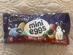 Cadbury Mini Eggs, Royal Dark, 9 Oz Bag. Fixed Price $19.99.