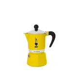 Caffettiera Gialla Bialetti Rainbow 3 Tazze Alluminio 4982. Fixed Price $55.76.