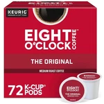 Eight O'clock Coffee The Original, Single-serve Keurig K-cup Pods, Medium Roast. Fixed Price $28.79.