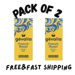 (pack 2) Gevalia French Roast Ground Coffee, 12 Oz. Bag. Fixed Price $12.40.