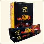Trung Nguyen, G7 Manh X2, 3-IN-1, Double Shot Instant, Coffee, Mix 12 Packets. Fixed Price $14.95.