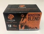 Heb 4.44OZ K-cup Pods Houston Blend Cafe Ole By H-e-b Medium Roast 12/BOX. Fixed Price $15.95.