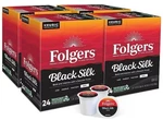 Folgers Black Silk Coffee, Dark Roast, 96 Count. Free Shipping. Fixed Price $47.00.