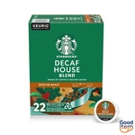 Starbucks House Blend Medium Roast Keurig K-cup Coffee Pods Decaf 22CT. Fixed Price $28.79.