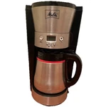 Melitta 46894 Coffee Maker 10 Cup Thermal Carafe Stainless Type A75. Fixed Price $29.95.