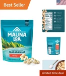 Hawaiian Macadamia Nuts Dry Roasted, 20OZ Resealable Bag, Keto-friendly. Fixed Price $56.99.