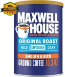 Maxwell House Original Roast Ground Coffee, 10.3 Oz Container. Fixed Price $8.00.