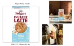 Of 3 Folgers French Vanilla Flavored Instant Latte, 4 Single Serve Packets. Fixed Price $19.95.