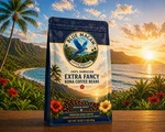 Extra Fancy Hawaiian Peaberry Coffee Beans Medium Roast Whole Bulk 1LB Bags. Fixed Price $54.95.