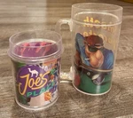 Camel Cigarettes Joes Place Billiards Lot Of Two Cups. Fixed Price $12.00.