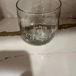 Rare Jim Beam Jacob's Ghost White Whiskey Glass. Fixed Price $20.00.