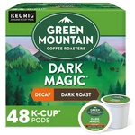 Green Mountain Coffee Dark Magic Decaf, Keurig K-cup Pod, Roast, 48 Count. Fixed Price $28.61.