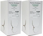 Farmer Brothers Colombian Blend Liquid Coffee, 2 Boxes (64 Oz Ea.). Fixed Price $210.00.