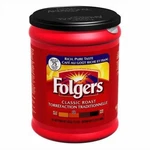 Folgers Classic Roast Ground Coffee 320G/11.3 Oz. Fixed Price $27.99.