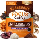 Venture Pal Coffee 40 Servings 12 Adaptogenic Mushrooms, Lion Mane.... Fixed Price $23.48.