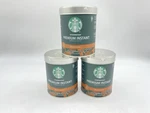 Starbucks Premium Instant Coffee Medium Roast 100% Arabica Beans 3 Pack. Fixed Price $21.00.