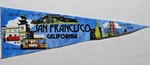 San Francisco Pennant From 1983 (showing Attractions): Measures 23 1/2" (#2280). Fixed Price $14.88.