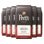 Peets Coffee, Dark Roast Ground - French 63 Ounces Bags 10..... Fixed Price $110.59.
