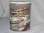 Vtg Maxwell House Metal Tin Currier & Ives American Winter-evening P-1074. Fixed Price $6.99.