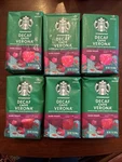 Starbucks Decaf Caff Verona Dark Roast Ground Coffee, 12 Oz Pack Bb 5/26. Fixed Price $45.00.