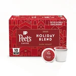 Peet's Coffee, Dark Roast Keurig K-cup Pods, 100% Arabica Holiday Blend. Fixed Price $55.87.