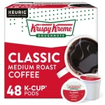 Krispy Kreme Doughnuts, Classic, K-cup Pods, Medium Roast Coffee, 48 Count. Fixed Price $29.67.