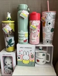 Starbucks X Miffy Drinkware Set Multicolor Tumblers Bottle Mug Coffee & Tea. Fixed Price $295.00.