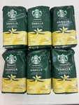 6X Starbucks Vanilla, Ground Coffee, Flavored Hot Iced 11 Oz. Fixed Price $47.99.