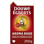 Douwe Egberts Aroma Rood Ground Coffee, 250G (pack 1). Fixed Price $21.09.