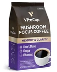Vitacup Focus Mushroom Coffee Grounds, With Lions Mane, Chaga, B Vitam. Fixed Price $25.19.