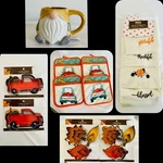Lot Fall Cookie Cutters And More! Don Forget The Gnome Coffee Cup Too!. Fixed Price $30.00.