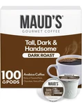 Mauds Dark Roast Coffee Pods, 100CT, Recyclable Single Serve Arabi.... Fixed Price $98.08.