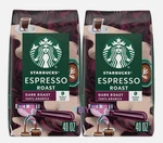 Starbucks Espresso Roast Dark Whole Bean Coffee 5LBS (2X40OZ Bags) 1/2025. Fixed Price $44.99.