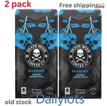 Death Wish Coffee And Buried Fair Trade Ground Blueberry 28OZ 2PK Old Stock. Fixed Price $34.50.
