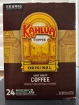 Kahlua Original Keurig K-cup Pod, 24, Light Roast Coffee, Discontinued, Rare. Fixed Price $100.00.