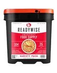 Readywise Variety Pack Bucket, 104 Servings, Emergency, Mre Meal & Drink Supply. Fixed Price $129.99.