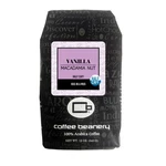 Half Caff Vanilla Macadamia Nut Flavored Coffee. Fixed Price $18.99.
