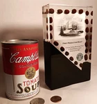 2003 First Production Roast Vtg Starbucks Coffee Carson Valley Lucite Nevada Art. Fixed Price $165.00.