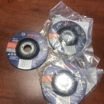 New Oem Part 3X 4-1/2 Metal Grinding Bosch GW27M450 Type Discs For Grinder. Fixed Price $27.99.