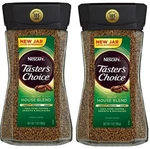 Nescafe Taster's Choice Instant Coffee Decaf House Blend 2 Canister Pack. Fixed Price $43.95.