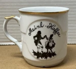 Vintage Epiag Mozart Melange Meinl- Kaffee Gold Rim Coffee Cup Mug Czech. Fixed Price $12.99.