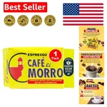 Caf El Morro Dark Roast Espresso Coffee - Authentic Puerto Rican Flavor, 6 Oz. Fixed Price $11.99.