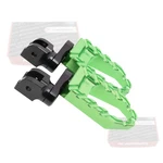 Green Buzz Rider Front Foot Pegs Hd Sportster Forty-eight XL1200X 10-22 21. Fixed Price $99.19.